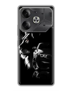 Чохол для Nothing Phone (4a) Pro з картинкою «BMW та лев» Чохол для Nothing Phone (4a) Pro з картинкою «BMW та лев»