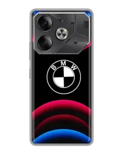 Чохол для Nothing Phone (4a) Pro з картинкою «Логотип BMW та неонові дуги» Чохол для Nothing Phone (4a) Pro з картинкою «Логотип BMW та неонові дуги»