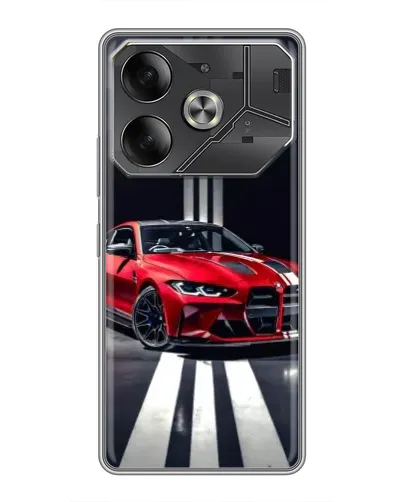 Чехол для Nothing Phone (4a) Pro с картинкой «Красная BMW на дороге» Чехол для Nothing Phone (4a) Pro с картинкой «Красная BMW на дороге»