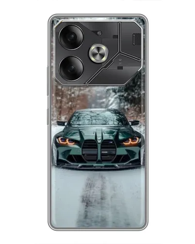 Чехол для Nothing Phone (4a) Pro с картинкой «BMW в зимнем лесу» Чехол для Nothing Phone (4a) Pro с картинкой «BMW в зимнем лесу»