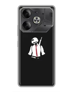 Чохол для Nothing Phone (4a) Pro з картинкою «PUBG — силует воїна»