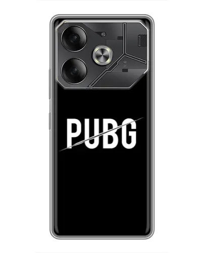Чехол для Nothing Phone (4a) Pro с картинкой «PUBG — белый логотип» Чехол для Nothing Phone (4a) Pro с картинкой «PUBG — белый логотип»