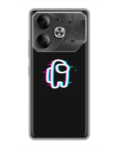 Чехол для Nothing Phone (4a) Pro с картинкой «Among Us неон» Чехол для Nothing Phone (4a) Pro с картинкой «Among Us неон»
