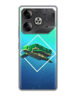 Чохол для Nothing Phone (4a) Pro з картинкою «Черепаха Minecraft» Чохол для Nothing Phone (4a) Pro з картинкою «Черепаха Minecraft»