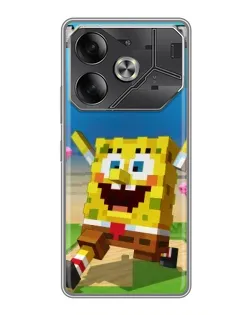 Чохол для Nothing Phone (4a) Pro з картинкою «Губка Боб Minecraft» Чохол для Nothing Phone (4a) Pro з картинкою «Губка Боб Minecraft»