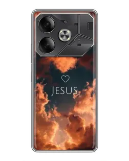 Чехол для Nothing Phone (4a) Pro с картинкой «Сияние Имени Jesus»