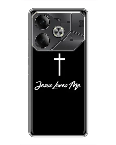 Чехол для Nothing Phone (4a) Pro с картинкой «Иисус любит тебя»