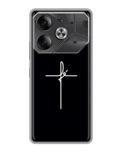 Чехол для Nothing Phone (4a) Pro с картинкой «Тонкий крест» Чехол для Nothing Phone (4a) Pro с картинкой «Тонкий крест»