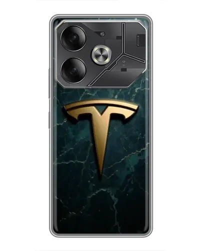 Чехол для Nothing Phone (4a) Pro с картинкой «Мраморная Tesla Gold» Чехол для Nothing Phone (4a) Pro с картинкой «Мраморная Tesla Gold»