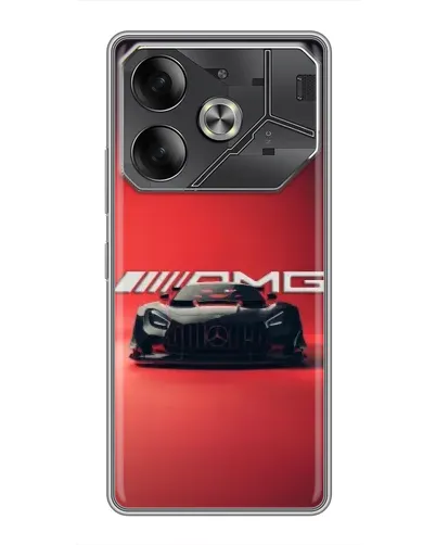 Чехол для Nothing Phone (4a) Pro с картинкой «Mercedes AMG — красная линия» Чехол для Nothing Phone (4a) Pro с картинкой «Mercedes AMG — красная линия»