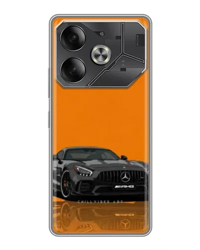 Чехол для Nothing Phone (4a) Pro с картинкой «Оранжевый Mercedes AMG» Чехол для Nothing Phone (4a) Pro с картинкой «Оранжевый Mercedes AMG»