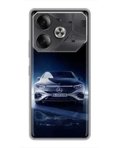 Чехол для Nothing Phone (4a) Pro с картинкой «Ночной Mercedes EQ» Чехол для Nothing Phone (4a) Pro с картинкой «Ночной Mercedes EQ»