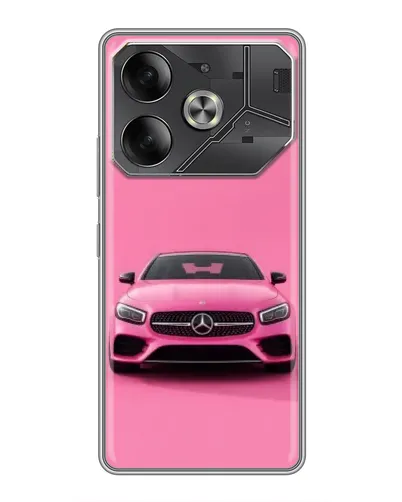 Чехол для Nothing Phone (4a) Pro с картинкой «Розовый Mercedes AMG» Чехол для Nothing Phone (4a) Pro с картинкой «Розовый Mercedes AMG»