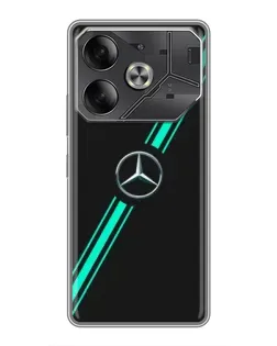 Чехол для Nothing Phone (4a) Pro с картинкой «Спортивные линии Mercedes»