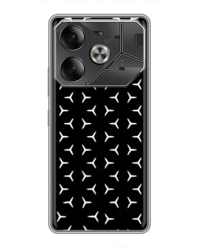 Чехол для Nothing Phone (4a) Pro с картинкой «Mercedes паттерн звезд» Чехол для Nothing Phone (4a) Pro с картинкой «Mercedes паттерн звезд»