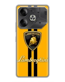 Чохол для Nothing Phone (4a) Pro з картинкою «Lamborghini Stripe жовтий» Чохол для Nothing Phone (4a) Pro з картинкою «Lamborghini Stripe жовтий»