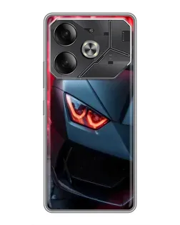 Чехол для Nothing Phone (4a) Pro с картинкой «Lamborghini красное сияние» Чехол для Nothing Phone (4a) Pro с картинкой «Lamborghini красное сияние»