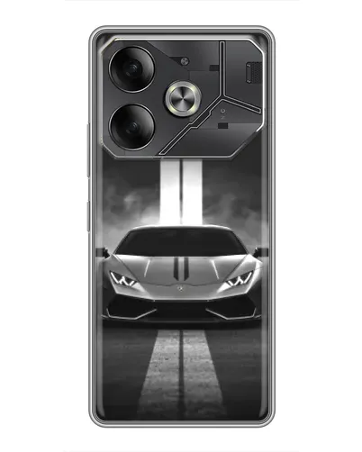 Чехол для Nothing Phone (4a) Pro с картинкой «Lamborghini симметрия дорог» Чехол для Nothing Phone (4a) Pro с картинкой «Lamborghini симметрия дорог»