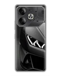 Чехол для Nothing Phone (4a) Pro с картинкой «Lamborghini фары детализация»