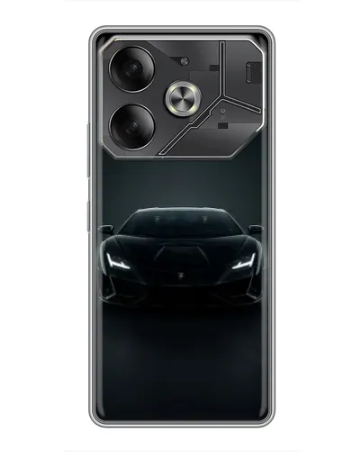 Чехол для Nothing Phone (4a) Pro с картинкой «Черный Lamborghini Aventador» Чехол для Nothing Phone (4a) Pro с картинкой «Черный Lamborghini Aventador»