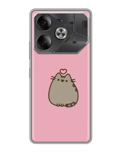 Чехол для Nothing Phone (4a) Pro с картинкой «Pusheen сердце» Чехол для Nothing Phone (4a) Pro с картинкой «Pusheen сердце»