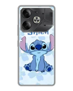 Чехол для Nothing Phone (4a) Pro с картинкой «Stitch среди цветов» Чехол для Nothing Phone (4a) Pro с картинкой «Stitch среди цветов»