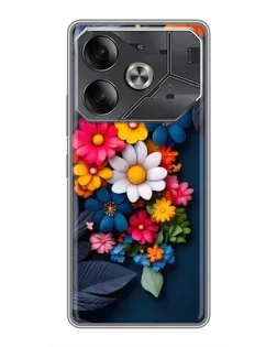 Чехол для Nothing Phone (4a) Pro с картинкой «Цветочная феерия»