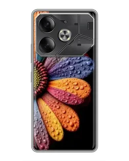 Чехол для Nothing Phone (4a) Pro с картинкой «Радужный цветок»