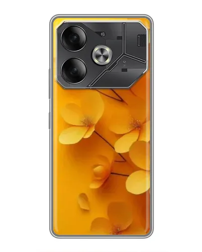 Чехол для Nothing Phone (4a) Pro с картинкой «Золотые лепестки»