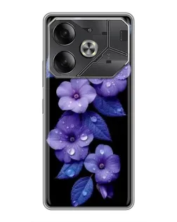 Чохол для Nothing Phone (4a) Pro з картинкою «Фіолетові квіти з росою» Чохол для Nothing Phone (4a) Pro з картинкою «Фіолетові квіти з росою»