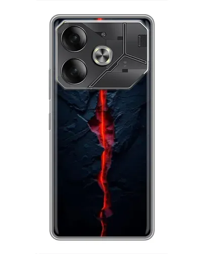 Чехол для Nothing Phone (4a) Pro с картинкой «Kрасная лавовая трещина» Чехол для Nothing Phone (4a) Pro с картинкой «Kрасная лавовая трещина»