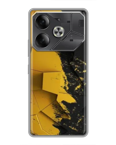 Чехол для Nothing Phone (4a) Pro с картинкой «Золотые осколки геометрии» Чехол для Nothing Phone (4a) Pro с картинкой «Золотые осколки геометрии»