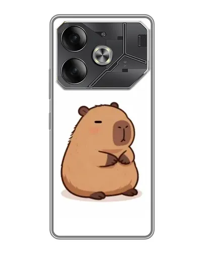 Чехол для Nothing Phone (4a) Pro с картинкой «Толстенькая капибара»