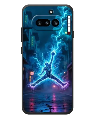 Чехол для Nothing Phone (4a) с картинкой «Jordan Gold Jumpman»