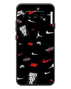 Чехол для Nothing Phone (4a) с картинкой «Nike Mix Pattern» Чехол для Nothing Phone (4a) с картинкой «Nike Mix Pattern»