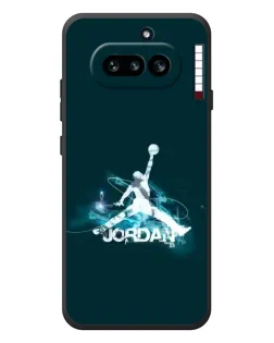 Чехол для Nothing Phone (4a) с картинкой «Jordan Blue Fire» Чехол для Nothing Phone (4a) с картинкой «Jordan Blue Fire»