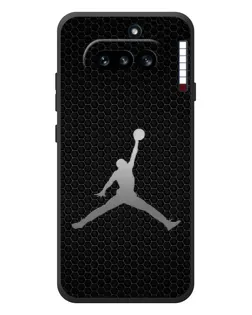 Чехол для Nothing Phone (4a) с картинкой «Jordan Dark Carbon» Чехол для Nothing Phone (4a) с картинкой «Jordan Dark Carbon»