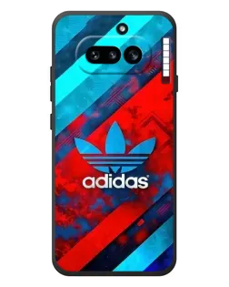 Чехол для Nothing Phone (4a) с картинкой «Абстракция Adidas»