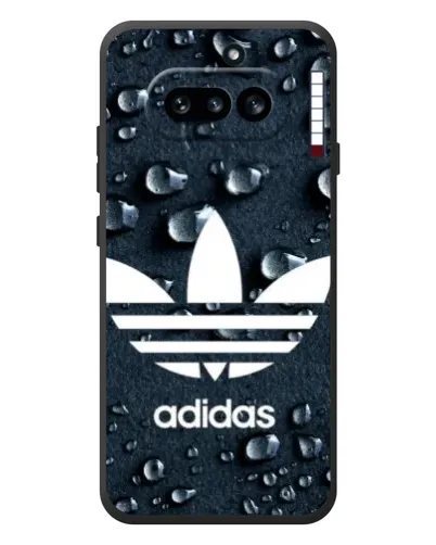 Чехол для Nothing Phone (4a) с картинкой «Adidas Trefoil Blue» Чехол для Nothing Phone (4a) с картинкой «Adidas Trefoil Blue»