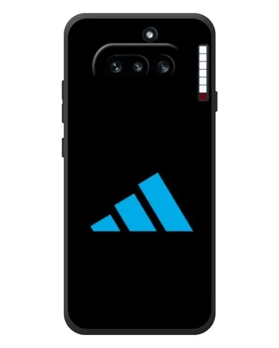Чехол для Nothing Phone (4a) с картинкой «Adidas Cyan Logo» Чехол для Nothing Phone (4a) с картинкой «Adidas Cyan Logo»