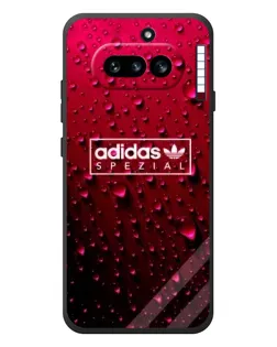 Чехол для Nothing Phone (4a) с картинкой «Adidas Gold Marble»