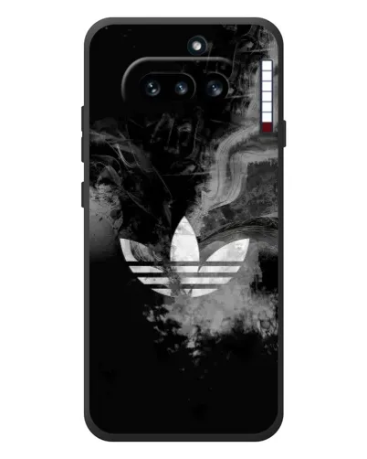 Чехол для Nothing Phone (4a) с картинкой «Абстрактный дым Adidas» Чехол для Nothing Phone (4a) с картинкой «Абстрактный дым Adidas»