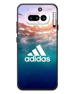Чехол для Nothing Phone (4a) с картинкой «Океанская глубина адидас»