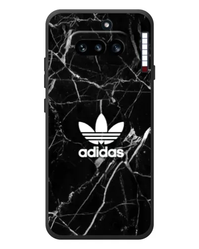 Чехол для Nothing Phone (4a) с картинкой «Белый мрамор Adidas» Чехол для Nothing Phone (4a) с картинкой «Белый мрамор Adidas»