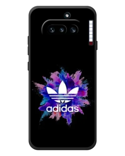 Чехол для Nothing Phone (4a) с картинкой «Взрыв красок Adidas» Чехол для Nothing Phone (4a) с картинкой «Взрыв красок Adidas»