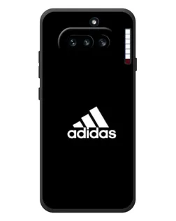 Чехол для Nothing Phone (4a) с картинкой «Черная классика Adidas»