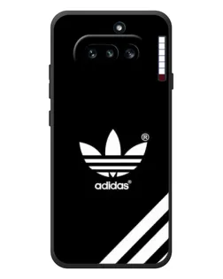 Чехол для Nothing Phone (4a) с картинкой «Adidas с диагональными полосами»