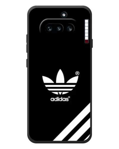 Чехол для Nothing Phone (4a) с картинкой «Adidas с диагональными полосами» Чехол для Nothing Phone (4a) с картинкой «Adidas с диагональными полосами»