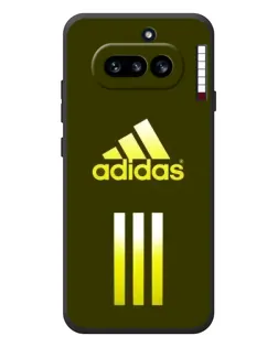 Чехол для Nothing Phone (4a) с картинкой «Оливковый градиент Adidas»