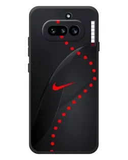 Чехол для Nothing Phone (4a) с картинкой «Абстрактный дизайн Nike» Чехол для Nothing Phone (4a) с картинкой «Абстрактный дизайн Nike»